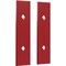 Ekena Millwork Premium Barn Door Hollow Core Plates (set of 2), Regal Red GB6001HCPRR - alternate 5